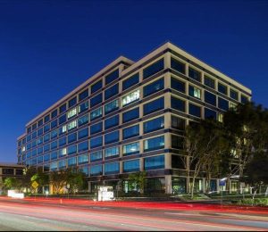 PACIFIC CENTER at 21250 Hawthorne Blvd, Renovated modern business center with office and retail.